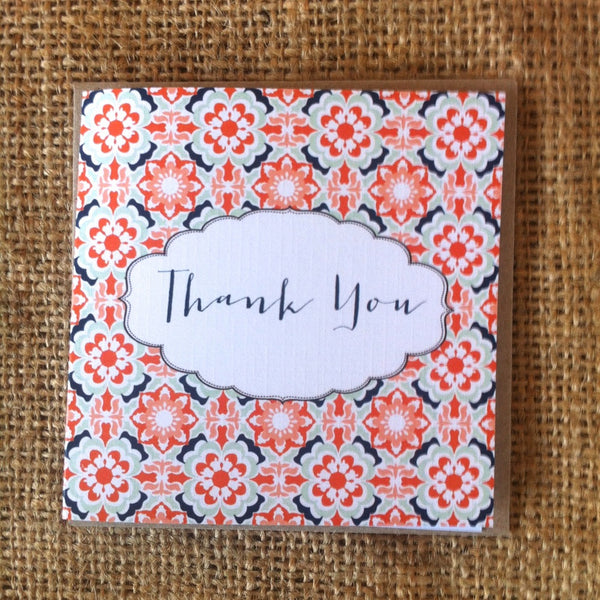 Petit Tribal Thank You Card