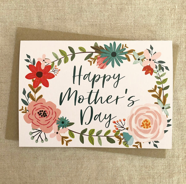 Mother's Day Flowers Card